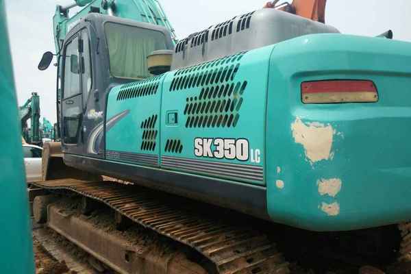 云南出售转让二手6429小时2011年神钢SK350LC挖掘机