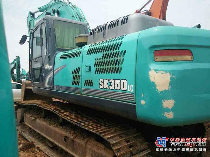 云南出售转让二手6429小时2011年神钢SK350LC挖掘机