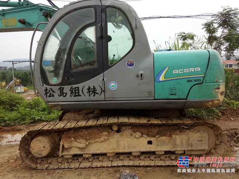 江西出售转让二手18000小时2003年神钢SK120挖掘机