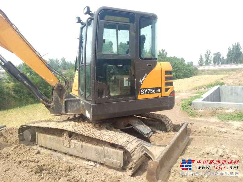 河南出售转让二手2000小时2015年三一重工SY60C挖掘机
