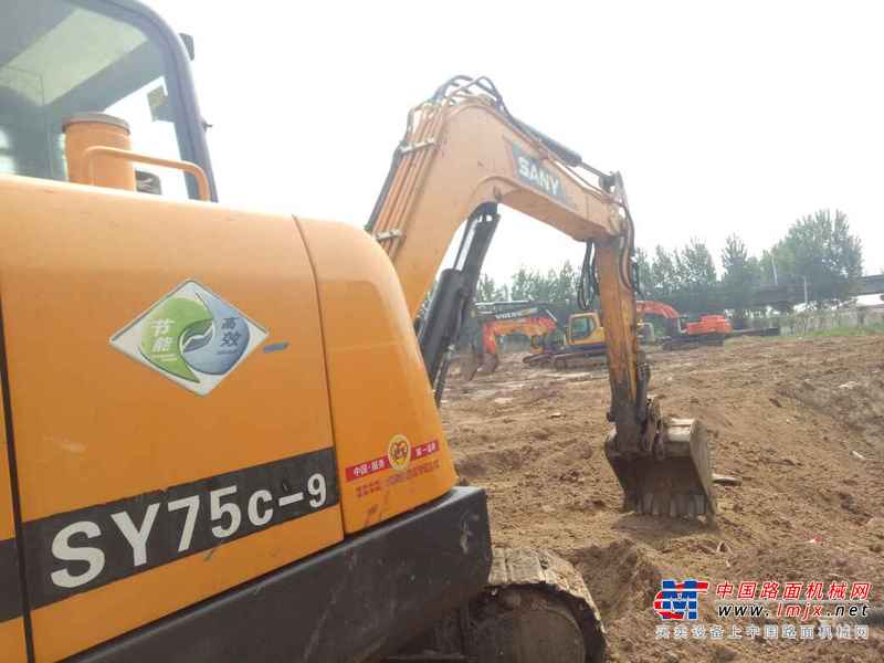 河南出售转让二手2000小时2015年三一重工SY60C挖掘机
