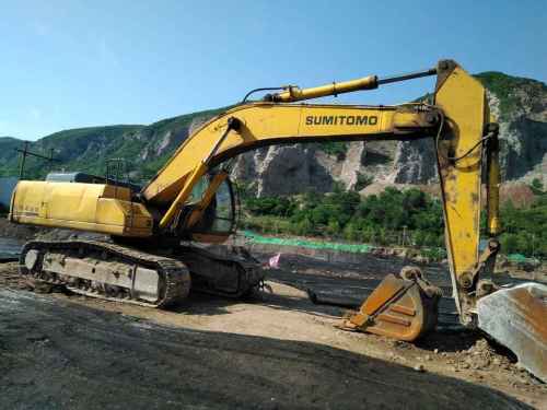 河南出售转让二手8000小时2008年住友SH350HD挖掘机