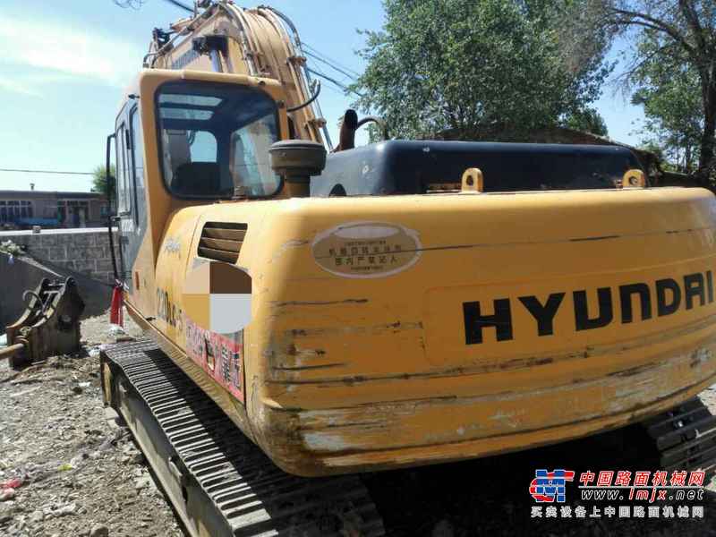辽宁出售转让二手15000小时2007年现代R220LC挖掘机