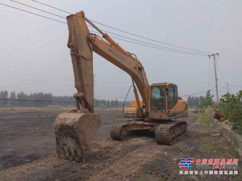 江苏出售转让二手7928小时2010年现代R225挖掘机