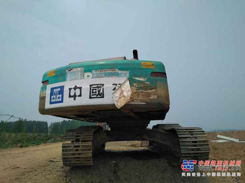 河南出售转让二手15000小时2007年神钢SK230挖掘机