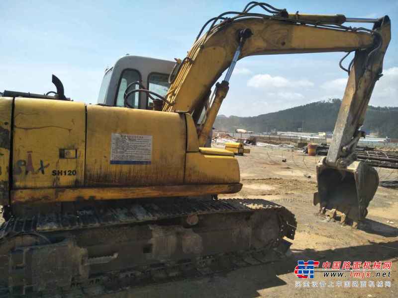 云南出售转让二手12000小时2006年住友SH120挖掘机