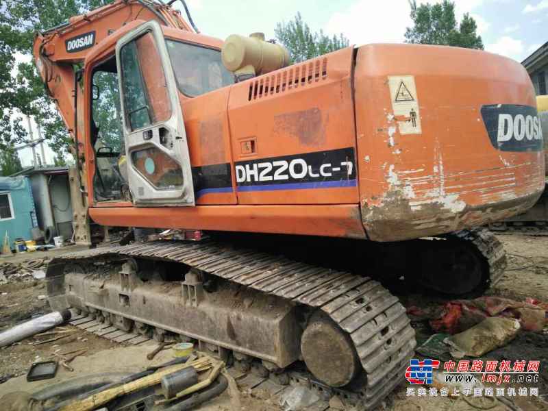 河北出售转让二手15000小时2007年斗山DH220LC挖掘机