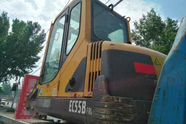 河南出售转让二手6200小时2011年沃尔沃EC55BPRO挖掘机