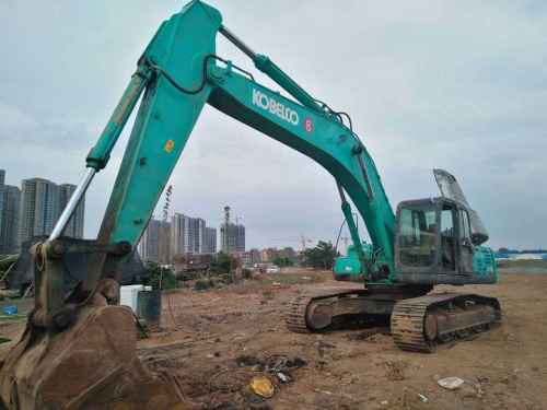 河南出售转让二手8200小时2012年神钢SK350LC挖掘机
