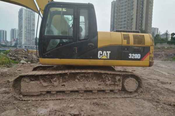 重庆出售转让二手8000小时2011年卡特彼勒320D挖掘机