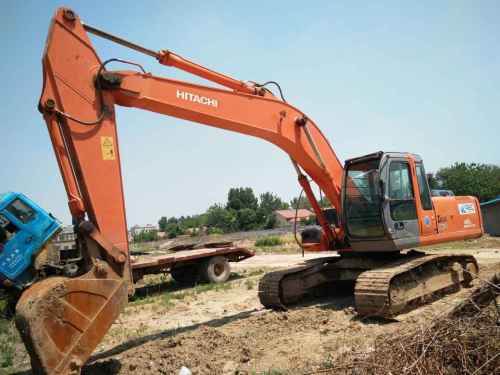 山东出售转让二手13000小时2007年日立EX200挖掘机