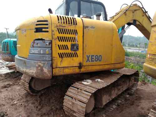 重庆出售转让二手7000小时2012年徐工XE80挖掘机