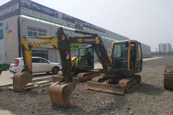 山东出售转让二手3900小时2013年沃尔沃EC55BPRO挖掘机