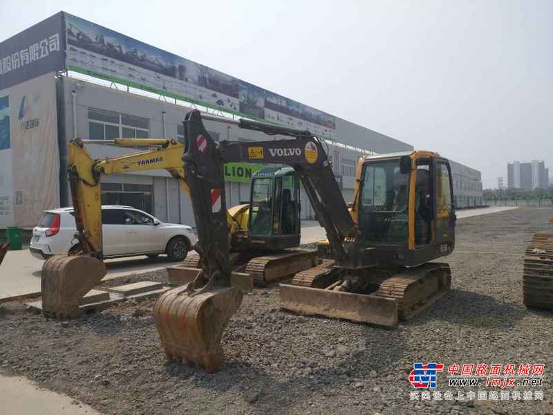 山东出售转让二手3900小时2013年沃尔沃EC55BPRO挖掘机