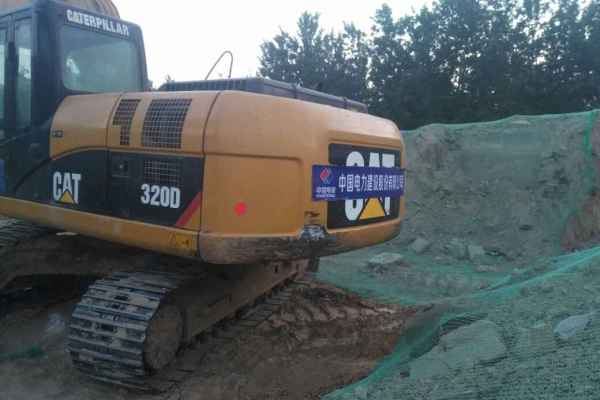 河南出售转让二手8500小时2011年卡特彼勒320D挖掘机