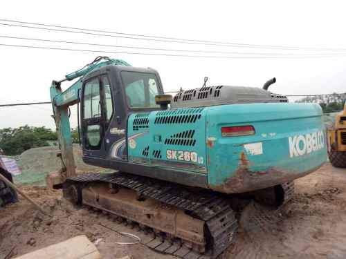 陕西出售转让二手7000小时2010年神钢SK260LC挖掘机
