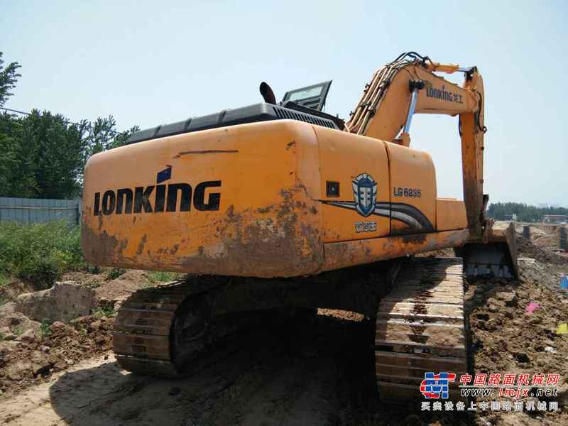 河南出售转让二手5000小时2011年龙工LG6235挖掘机