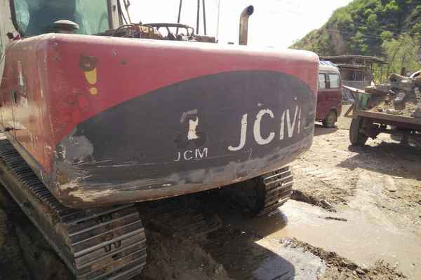 河北出售转让二手8000小时2007年山重建机JCM913B挖掘机