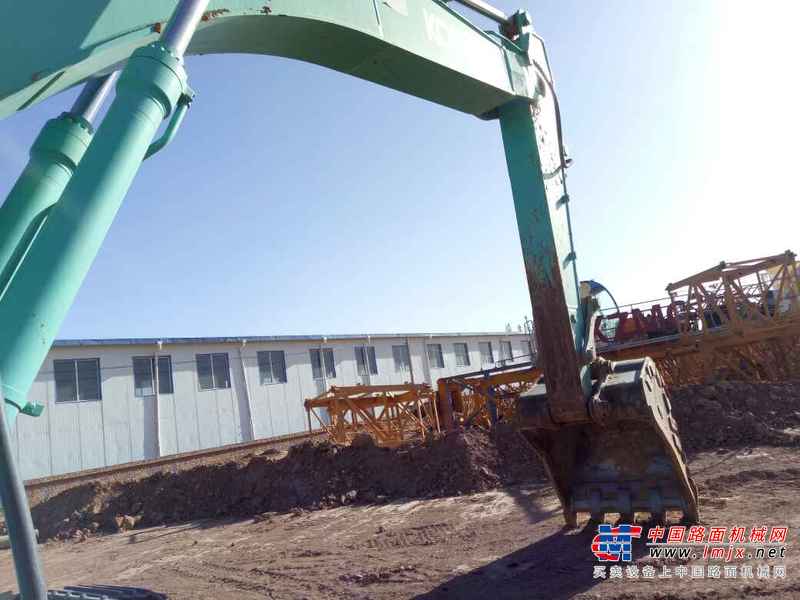 宁夏出售转让二手12000小时2011年神钢SK350LC挖掘机