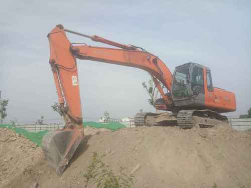 山东出售转让二手12000小时2008年日立ZX200挖掘机
