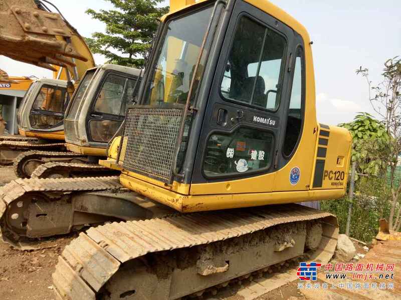 广东出售转让二手7563小时2005年小松PC120挖掘机