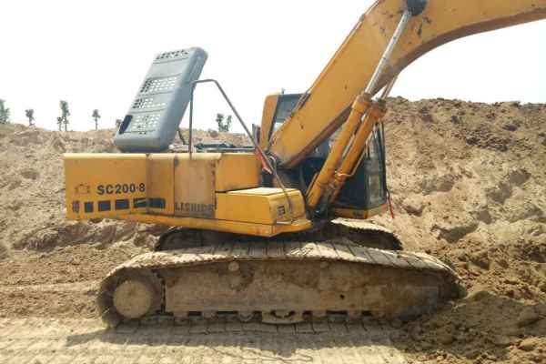 河南出售转让二手8000小时2009年力士德SC200挖掘机