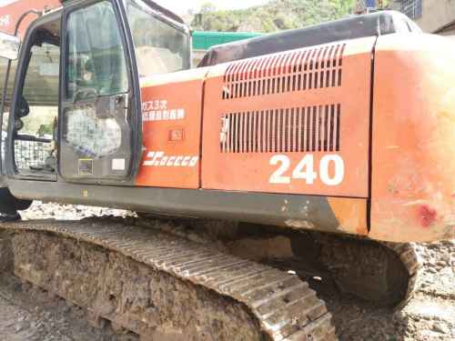 陕西出售转让二手6000小时2011年日立ZX240挖掘机
