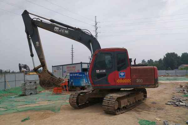 山东出售转让二手22000小时2006年山重建机JCM912C挖掘机
