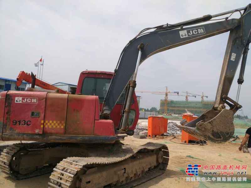 山东出售转让二手22000小时2006年山重建机JCM912C挖掘机