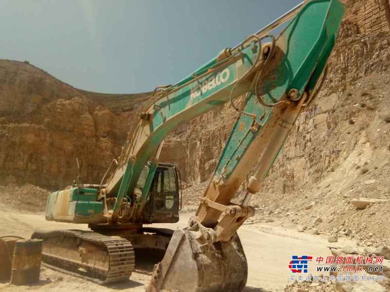 山西出售转让二手9066小时2009年神钢SK350LC挖掘机