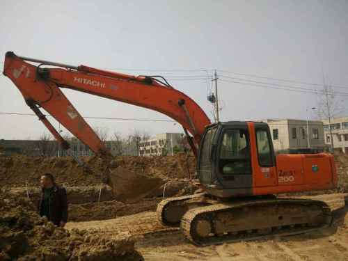 江苏出售转让二手14200小时2006年日立ZX200挖掘机