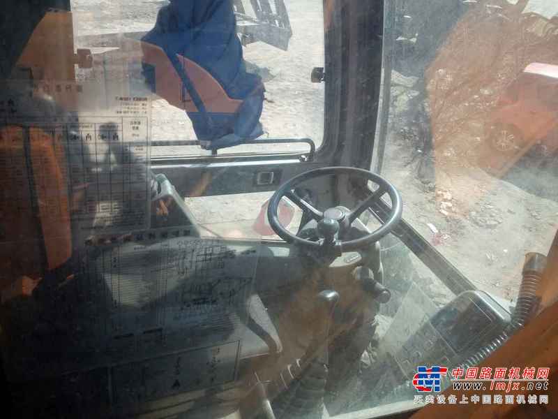 河北出售转让二手18000小时2008年现代轮挖R150W挖掘机
