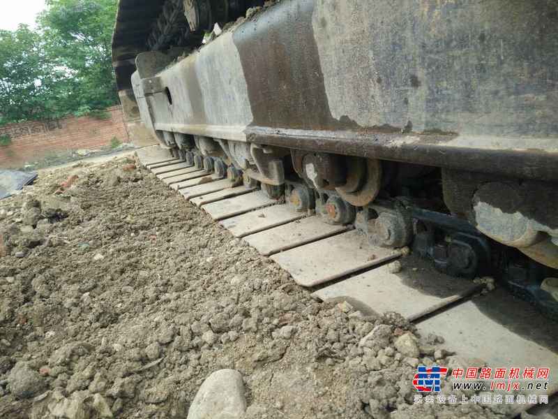 河南出售转让二手7911小时2009年现代R215挖掘机