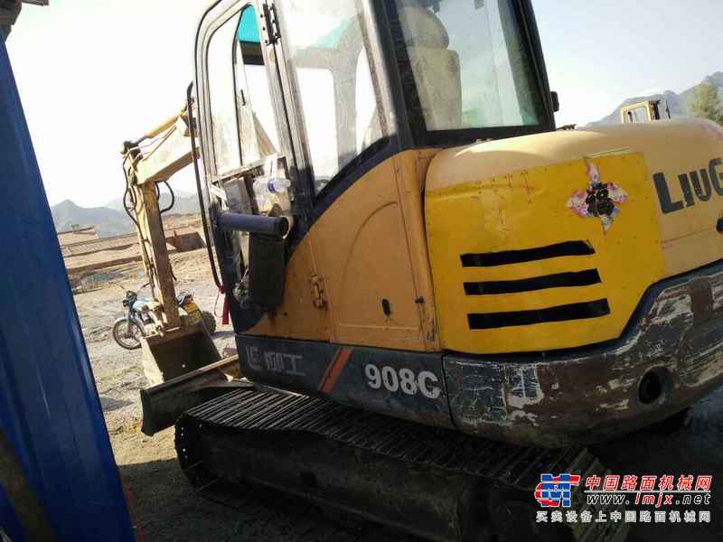 河北出售转让二手8500小时2010年柳工CLG906C挖掘机