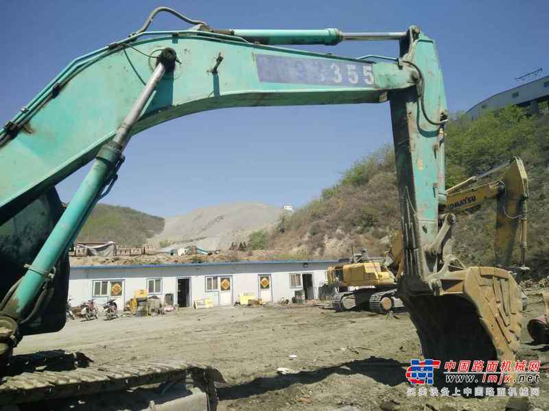 河北出售转让二手7700小时2011年神钢SK350LC挖掘机