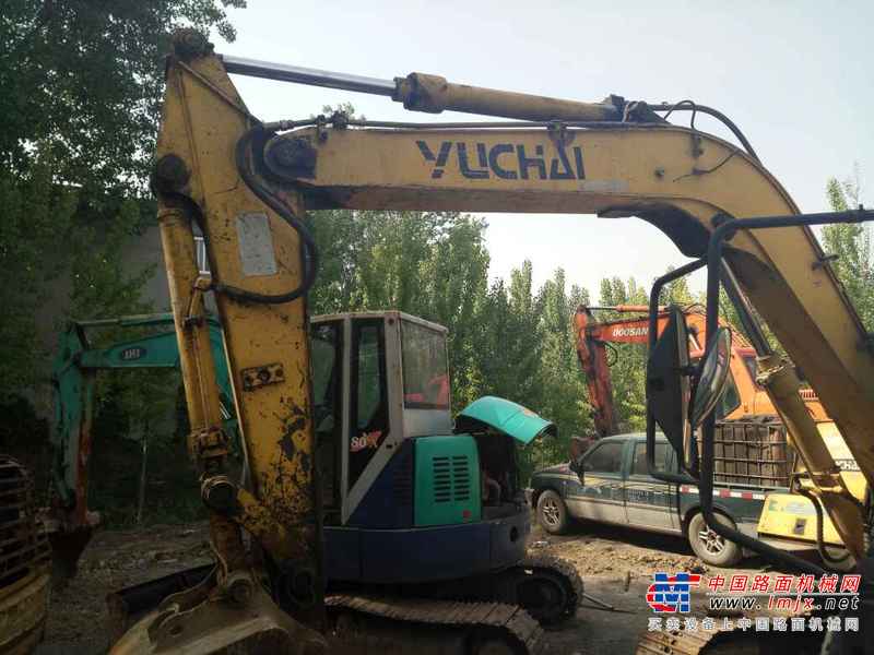 山东出售转让二手8700小时2007年玉柴YC85挖掘机