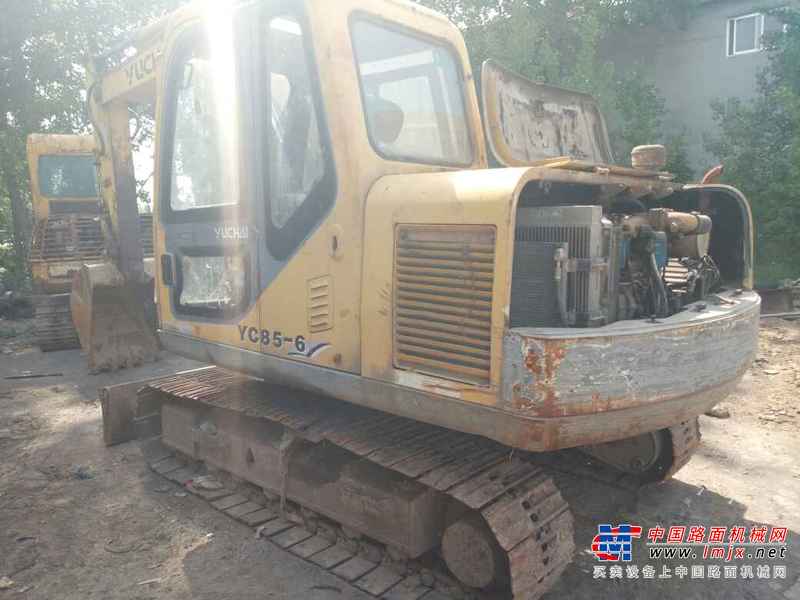 山东出售转让二手8700小时2007年玉柴YC85挖掘机