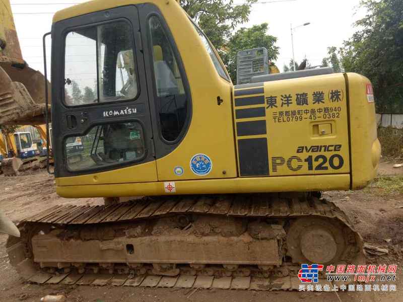 广东出售转让二手13900小时2003年小松PC120挖掘机