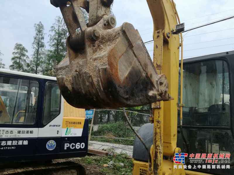广东出售转让二手8632小时2007年小松PC55MR挖掘机