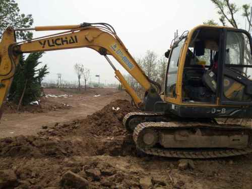河北出售转让二手7000小时2011年玉柴YC60挖掘机