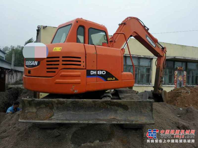 辽宁出售转让二手3900小时2012年斗山DH80GOLD挖掘机