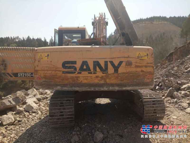 山东出售转让二手16000小时2011年三一重工SY215C挖掘机