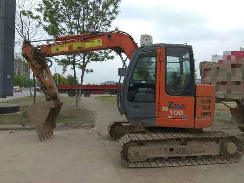 江苏出售转让二手19000小时2007年日立ZX75US挖掘机