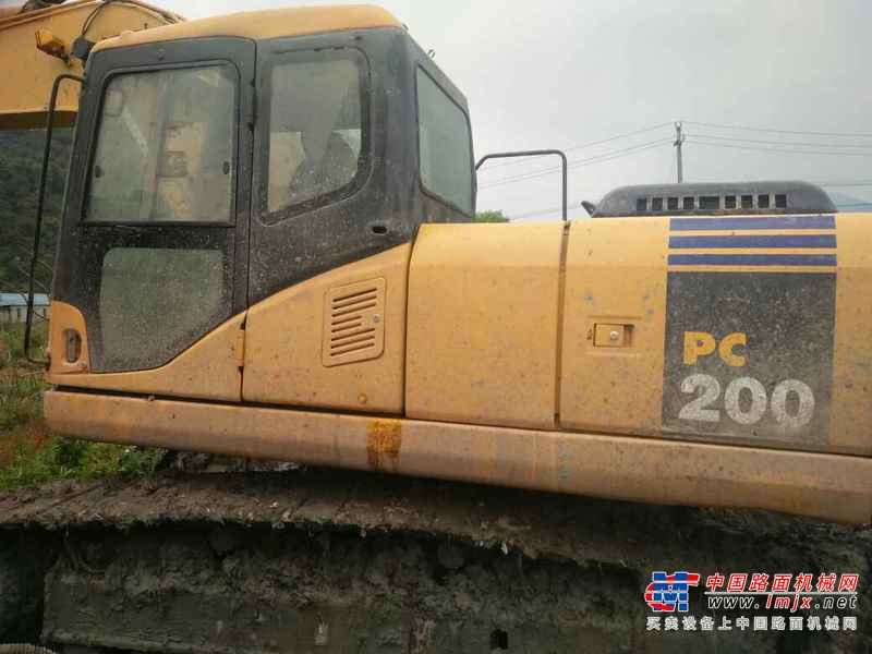 浙江出售转让二手9850小时2007年小松PC200挖掘机