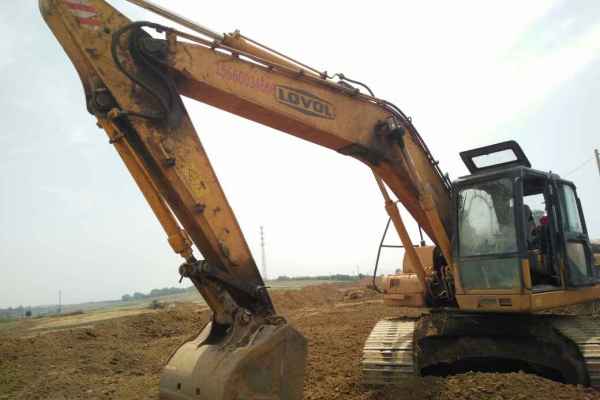 河南出售转让二手8000小时2010年福田雷沃FR220挖掘机