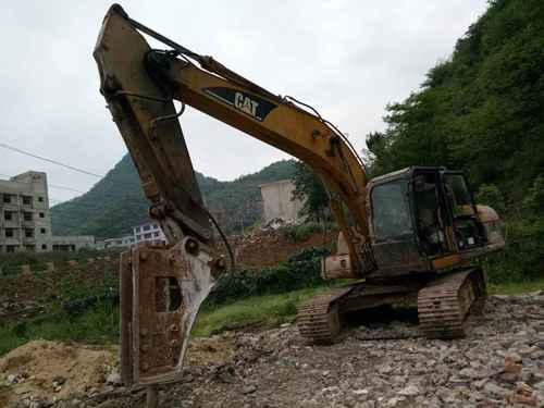 贵州出售转让二手23370小时2007年卡特彼勒320C挖掘机