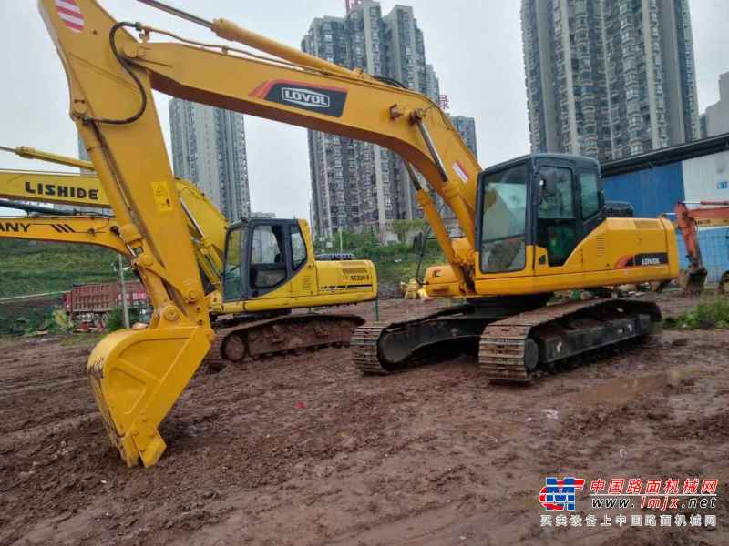 重庆出售转让二手600小时2013年福田雷沃FR230挖掘机