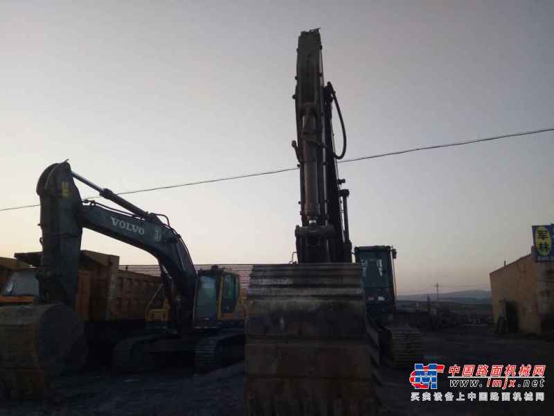 内蒙古出售转让二手4100小时2014年沃尔沃EC480DL挖掘机