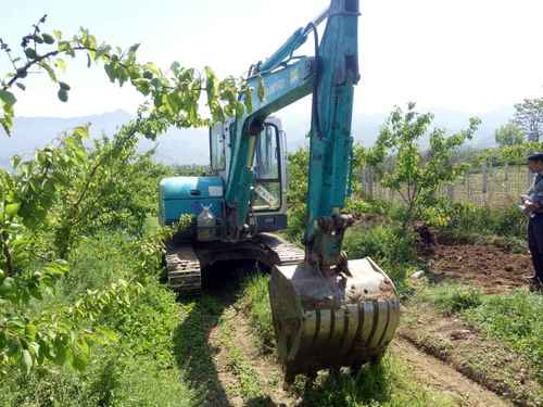 陕西出售转让二手5000小时2012年山河智能SWE60H挖掘机