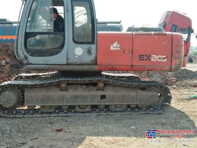 河南出售转让二手20000小时2003年日立EX200HHE挖掘机